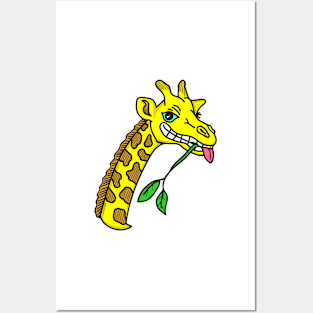 Cool Giraffe Posters and Art